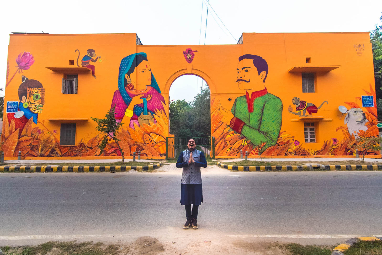 Posh Lutyens Delhi's Walls To Be Painted With Pictures Of Freedom Fighters, Civic Messages Here