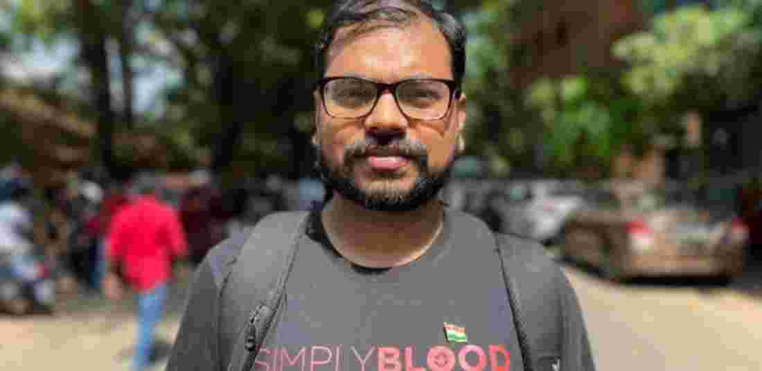 kiran verma is spreading awareness about blood donation 