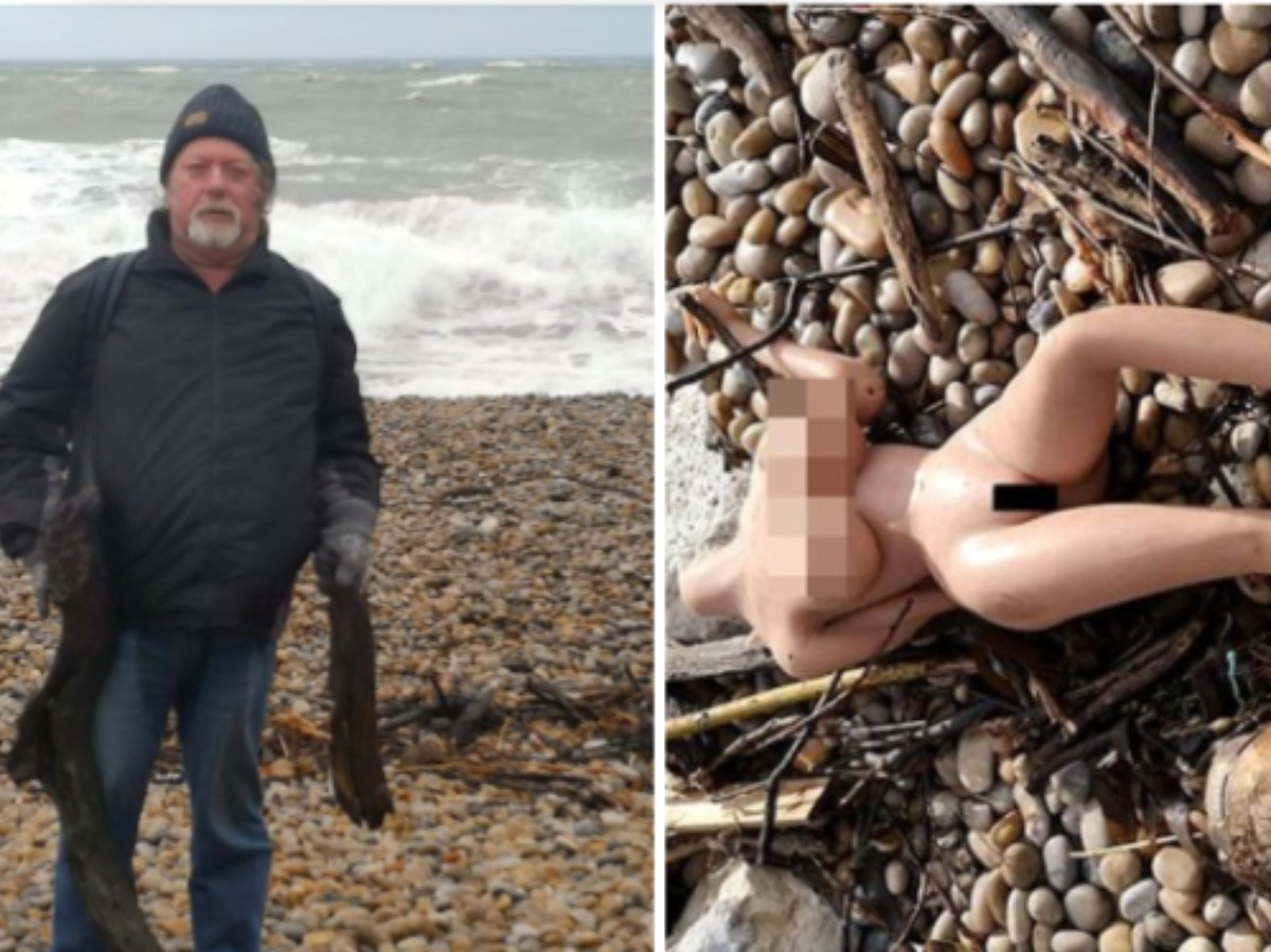 Man Rushes To Save Woman On Beach Finds It s A Headless Sex Doll