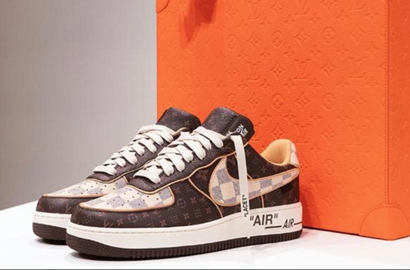 A guy created his own custom version of Virgil Abloh x Nike Air Force 1