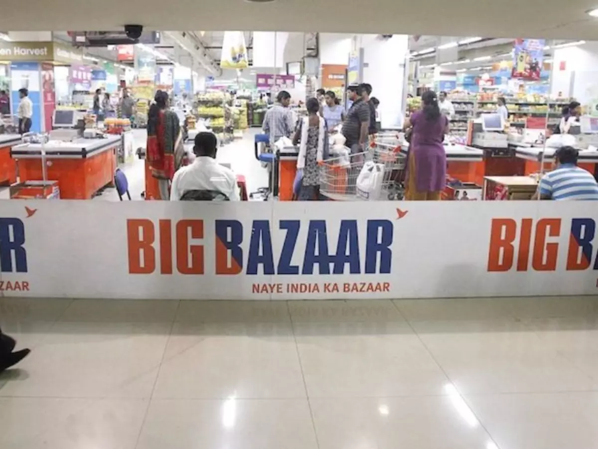 Big bazaar shuts down