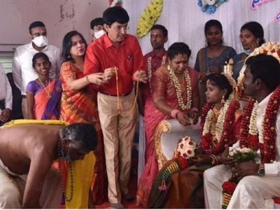 IAS solemnises marriage of girl he rescued in 2004 Tsunami 