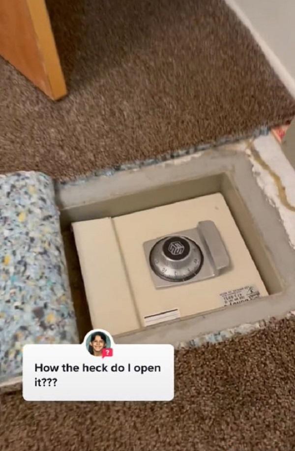 Woman Finds A Safe Hidden Under A Carpet In New Home In England