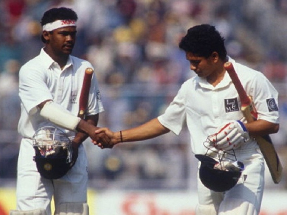 Vinod Kambli And Sachin Tendulkar