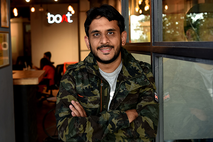 Aman Gupta who is the co-founder and Marketing Director of boAt