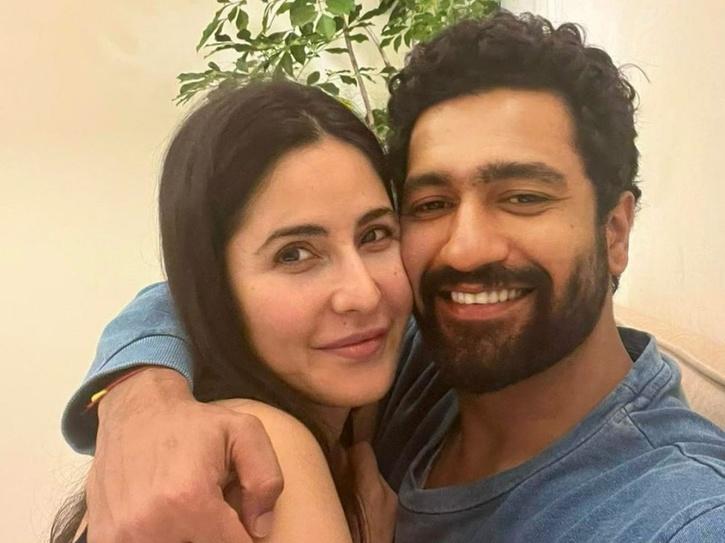 Katrina Kaif And Vicky Kaushal Share A Warm Hug As They Celebrate Their