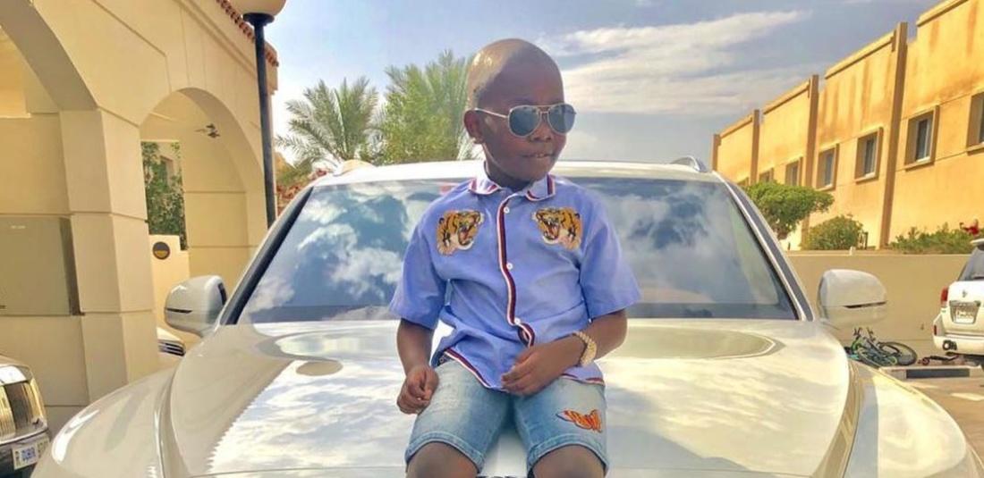 world youngest billionaire kid mompha junior 