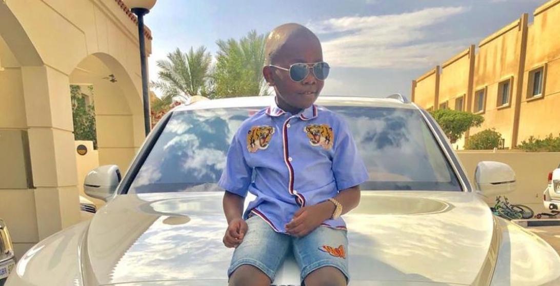 world youngest billionaire kid mompha junior 