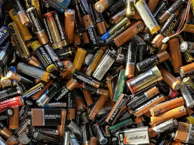 recycled battery