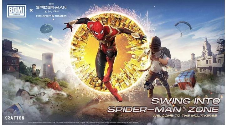 bgmi spider-man update