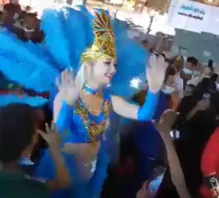 Saudi Arabia Samba Dance