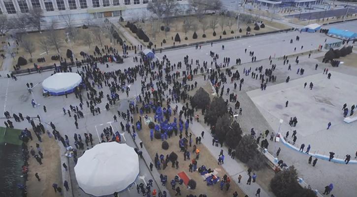 Demonstrations in Kazakhstan