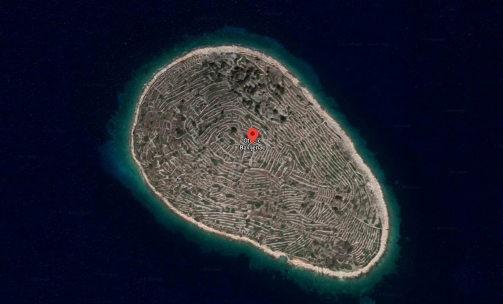 croatia fingerprint island 