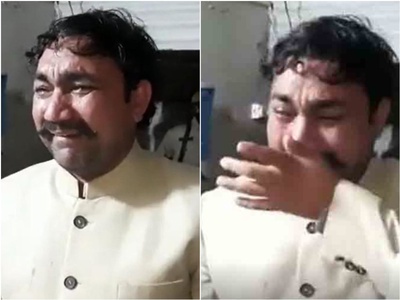 bsp party worker arshad rana denied party ticket cries inconsolably 