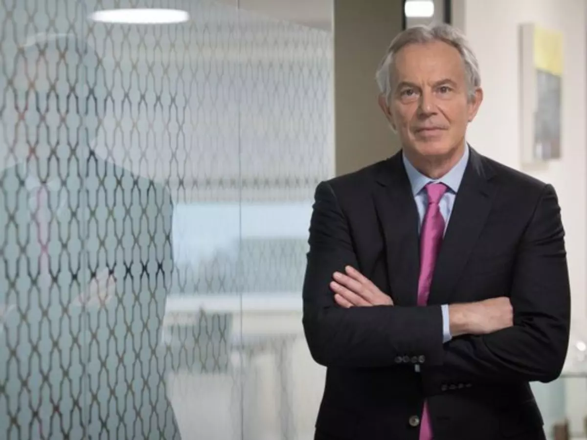 Ex-UK Prime Minister Tony Blair Is Now 'Sir Tony'