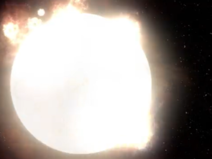 Watch Scientists Capture Death Of A Star For First Time Ever Here's How