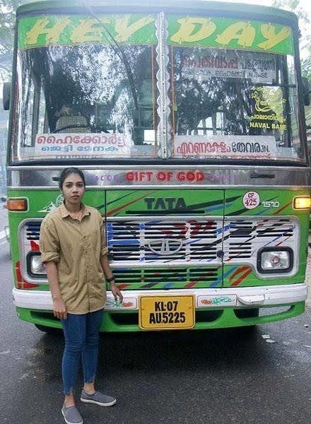 Ann Marie bus driver kochi