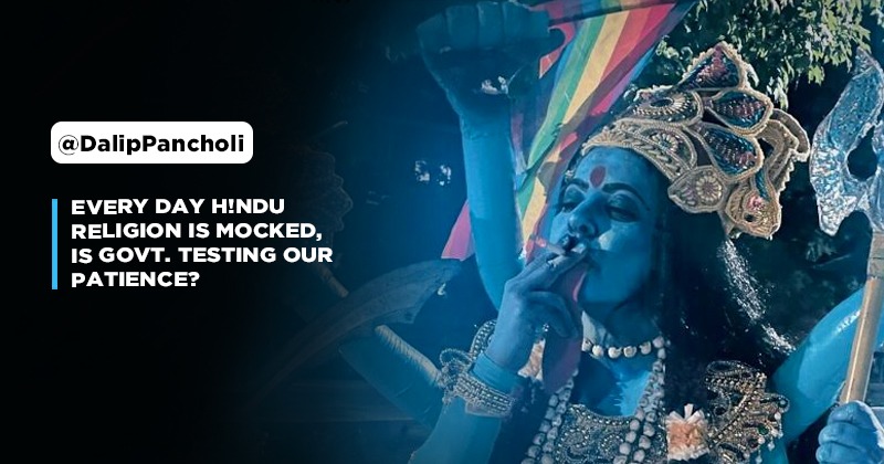 Police Complaint Against Director After Film’s Poster Shows Goddess Kali Smoking A Cigarette