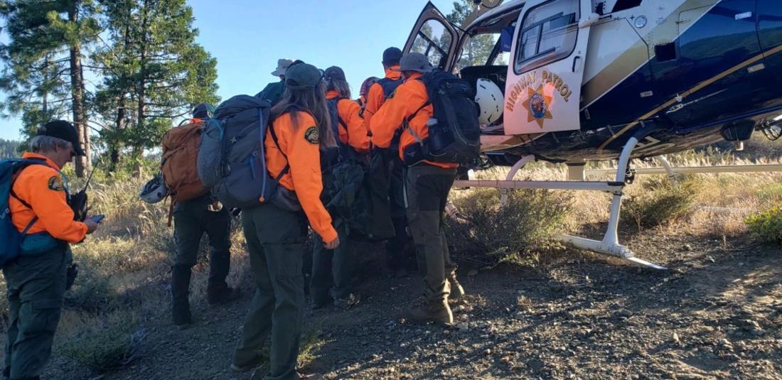 Dog leads rescuers to the owner who fell 70 feet during a hike in California forest