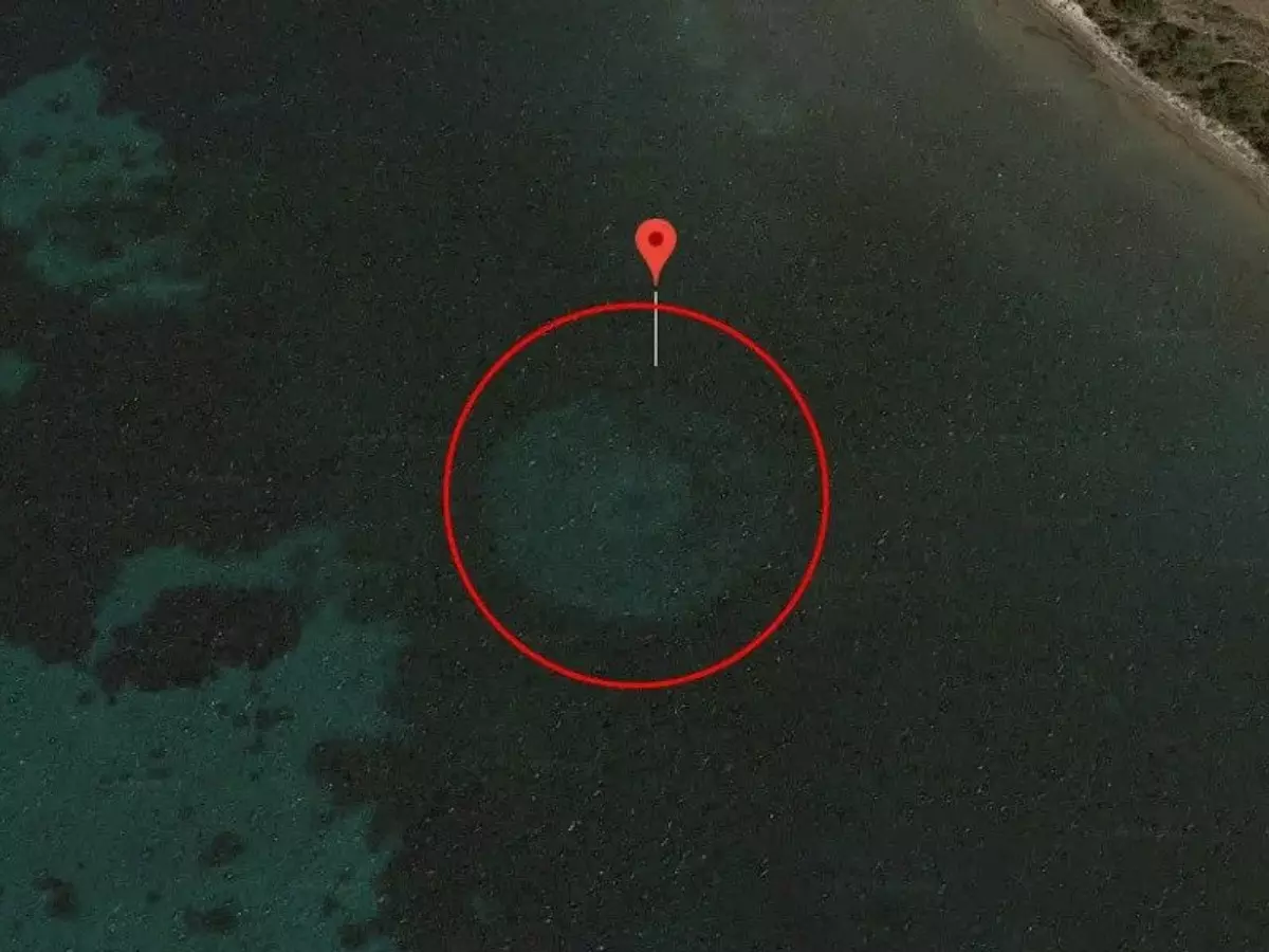 Google Maps User Spots Huge Unidentified Object Off The Coast Of