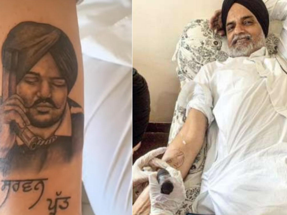 Sidhu Moose Wala Fan Gets A Tattoo Of The Late Singer, Netizen Reacts,  “Desh Chunotiyon Se Nahi, Ch*tiyo Se Pareshan Hai”
