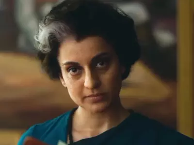 People are impressed with Kangana Ranaut's look as Indiri Gandhi in the Emergency teaser.