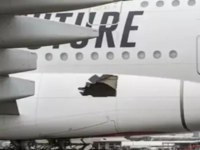 emirates flight hole