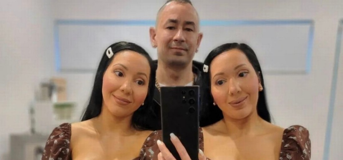 Worlds Most Identical Twins With Shared Partner Celebrate Birthday 6995