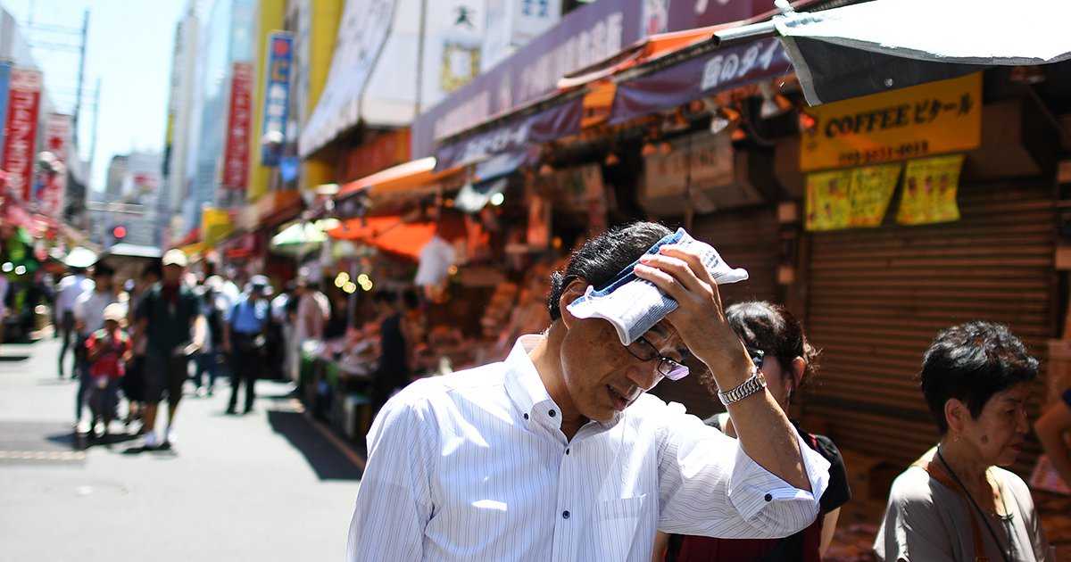 Tokyo sizzles amid record June temperature in 147 years