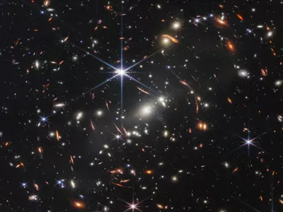 James Webb Space Telescope's First Image Shows Universe's Earliest, Faintest Galaxies