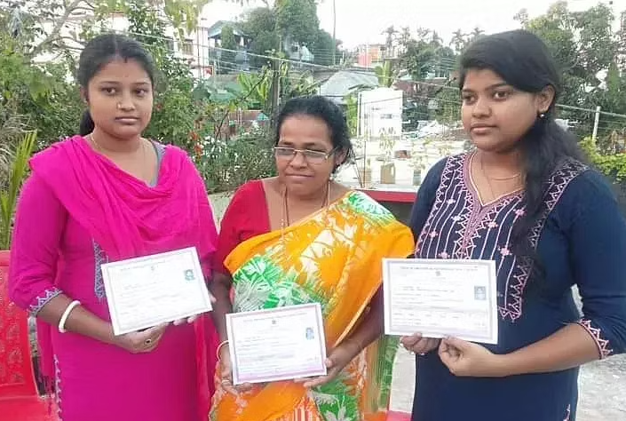 tripura shila rani das passed 10th boards at 53