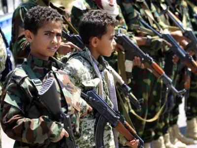 Houthi Rebels Child Soldiering 
