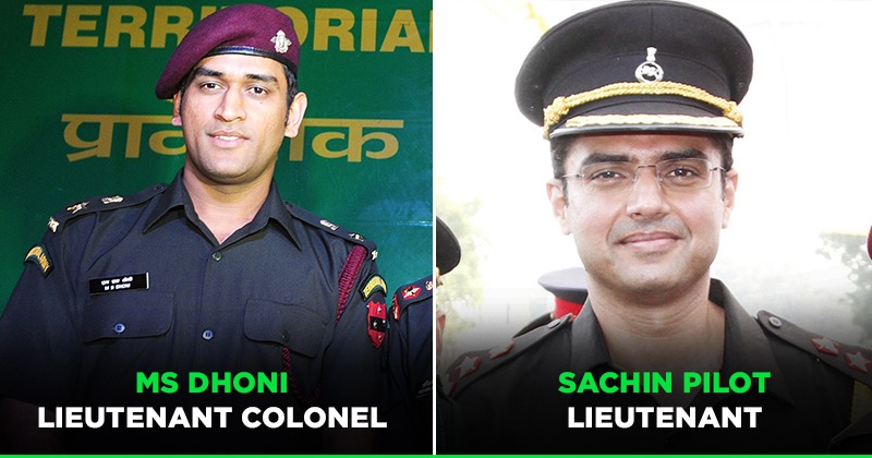 Defence Direct Education on X: 🧵Thread on famous personalities who have  donned Indian Army uniform 1. Captain @SachinPilot (Cleared written and  SSB)  / X