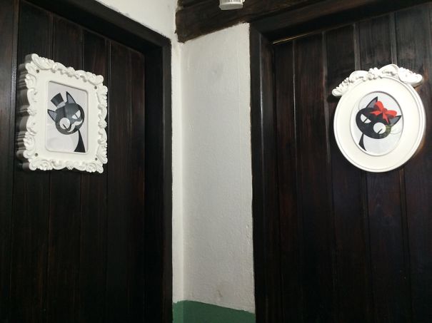 creative and funny bathroom signs