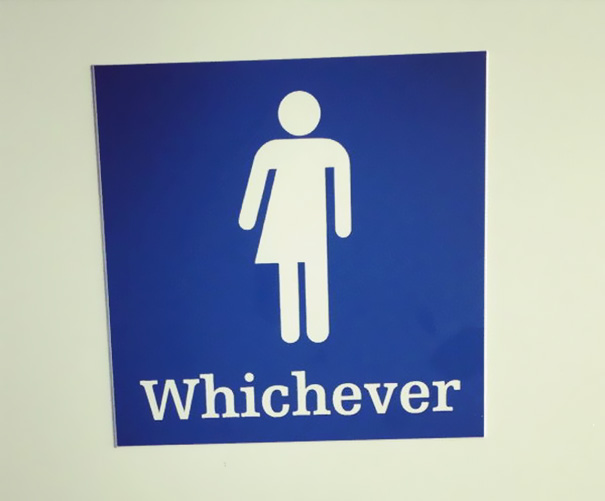 Creative and funny bathroom signs