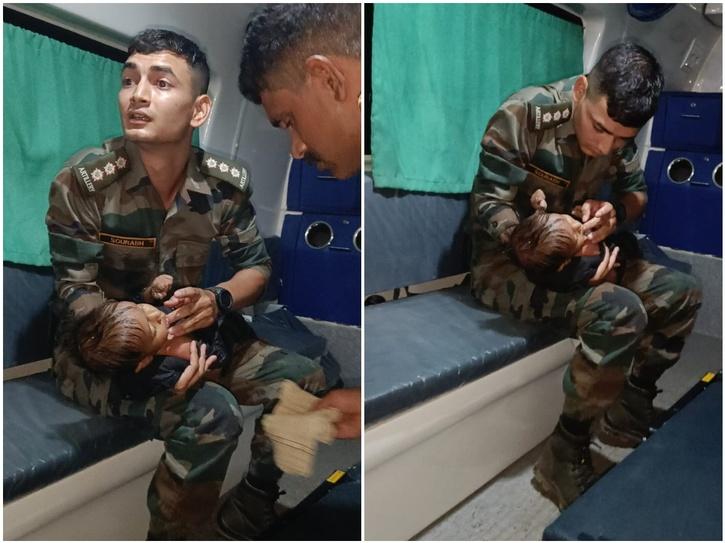 Army rescues toddler from borewell 