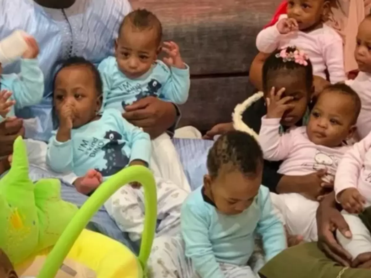 Mother Of Nonuplets Talks About Her Huge Family