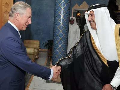prince charles meeting qatar pm