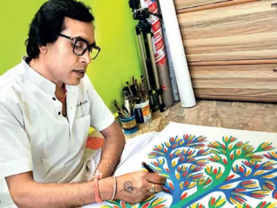 Gond Artist Venkat Raman Singh Shyam 