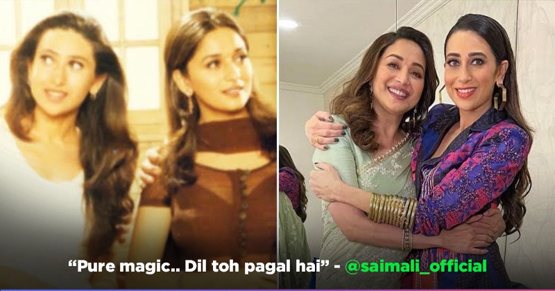 'Are Re Are Yeh Kya Hua?', Fans Get Nostalgic As Madhuri Dixit-Karisma ...