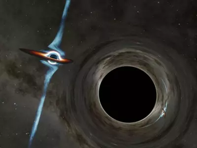 black hole colliding