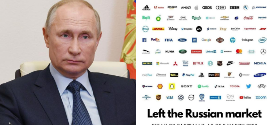 List Of All The Brands That Have Boycotted The Russian Market