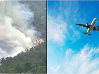 Plane Carrying 133 Crashes In China, Causes Fire On Mountain