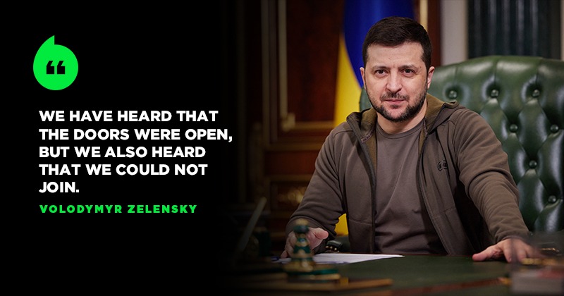 President Volodymyr Zelensky Concedes Ukraine Is Not Joining NATO: Here ...