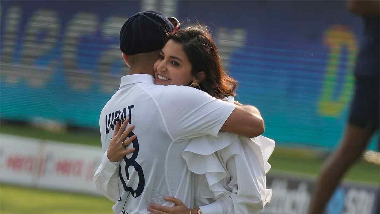 Anushka Sharma Joins Virat Kohli For His 100th Test Match Felicitation ...