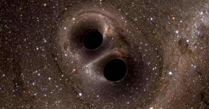 Researchers Spot Two Black Holes Collide That Shook The Space-Time Fabric