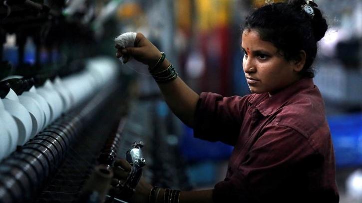 woman working in a factory