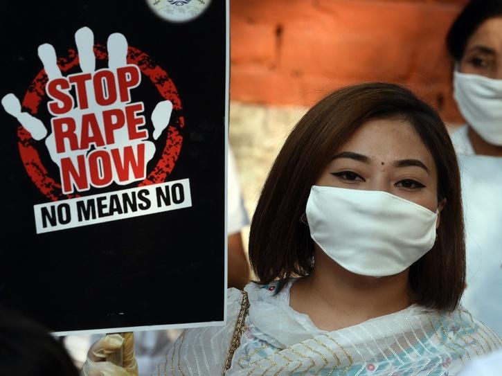 Protest against rape