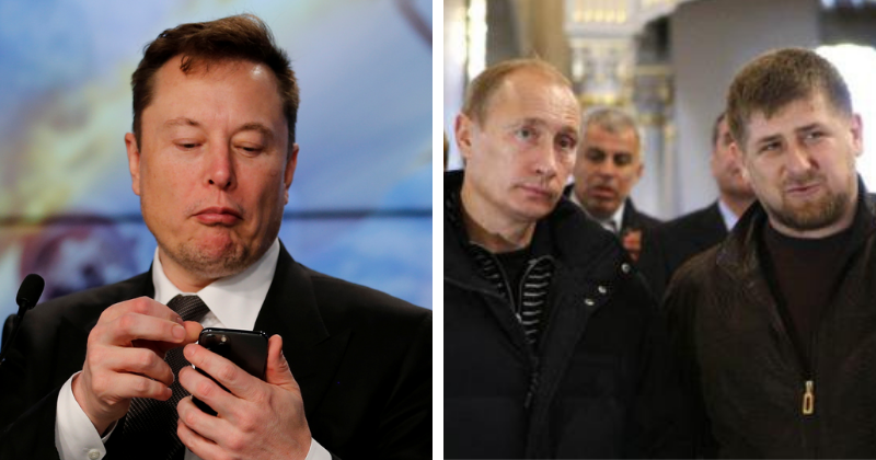 Chechen Warlord Ramzan Kadyrov Offers Help To Elon Musk To Fight Putin