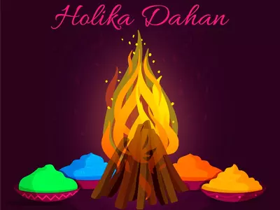 Happy Choti Holi 2022 wishes, images, greetings, Quotes and messages on the occasion of Holika Dahan | FreePik